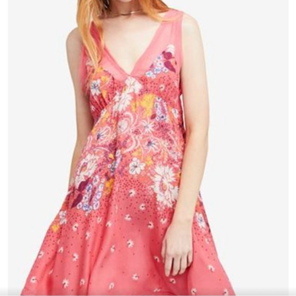 Free People Vibrant Floral Maxi Dress - Intimately Collection